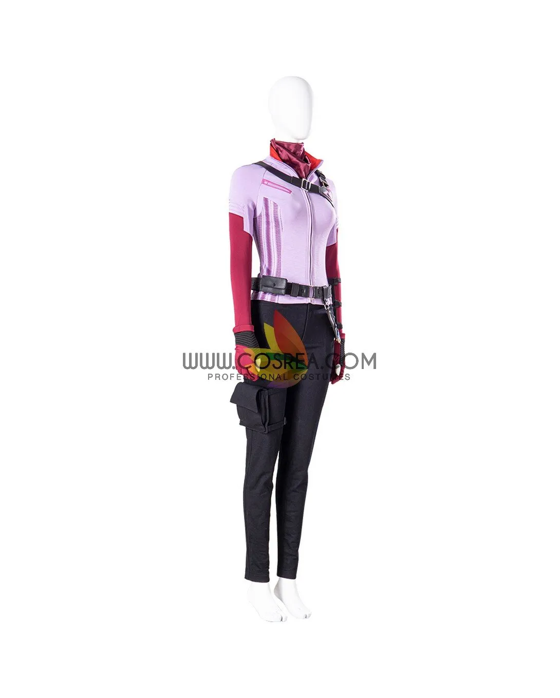 Hawkeye Kate Bishop Lilac Purple Version Cosplay Costume