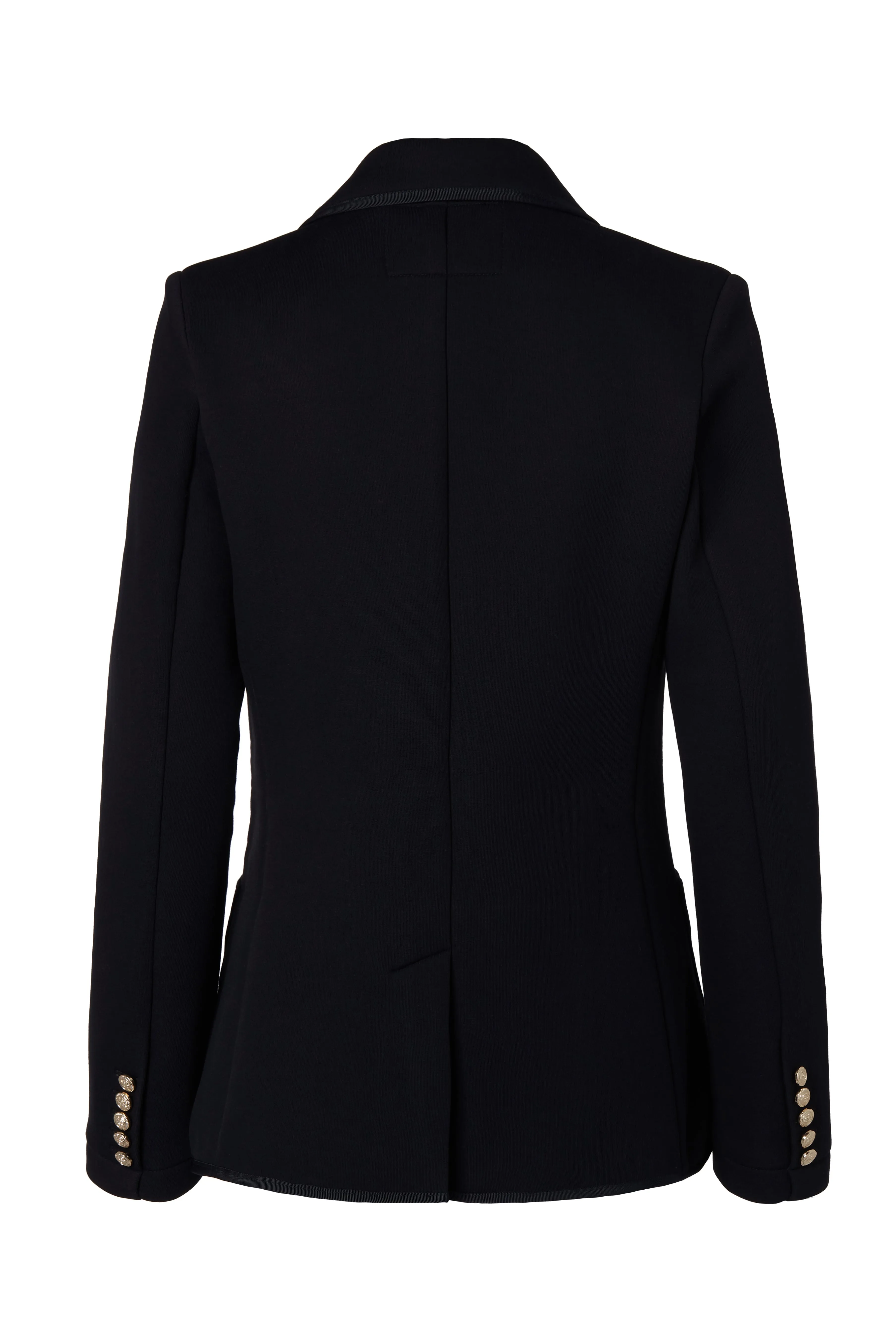 Henley Blazer (Black Black)