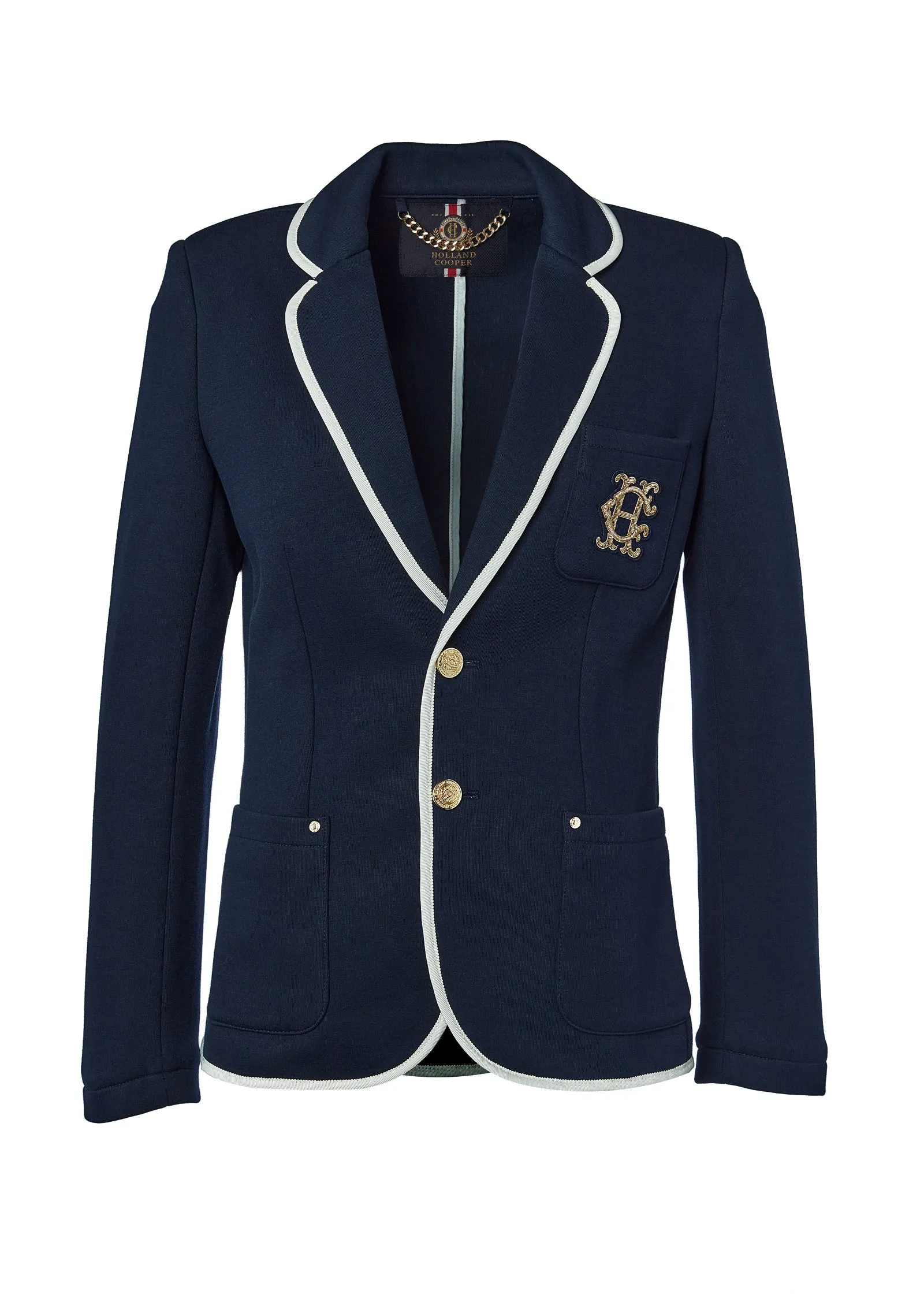 Henley Blazer (Ink Navy)