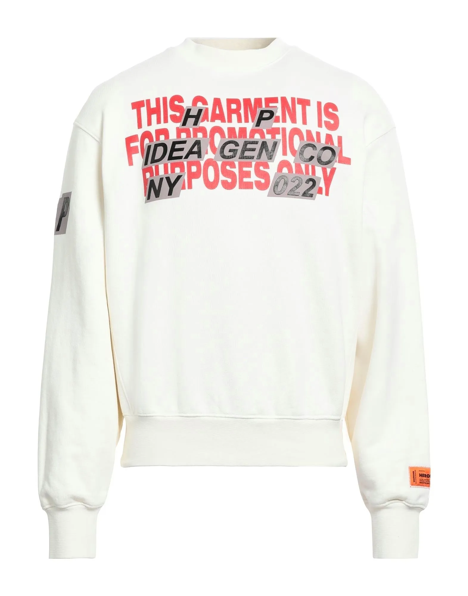 Heron Preston  |Pullovers Unisex Street Style Long Sleeves Cotton