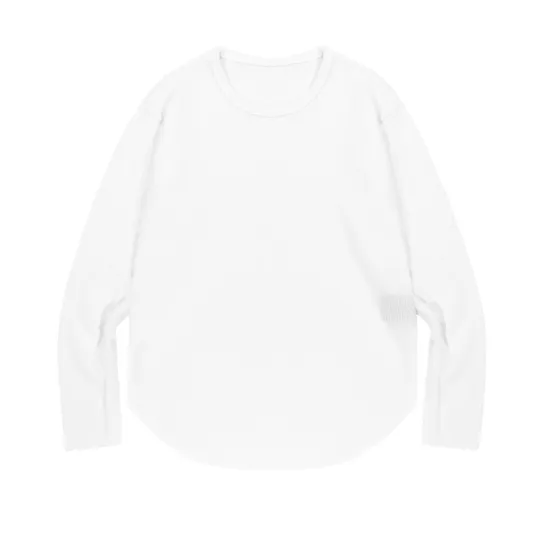 IONSEOUL  |Unisex Street Style Long Sleeves Plain Long Sleeve T-shirt