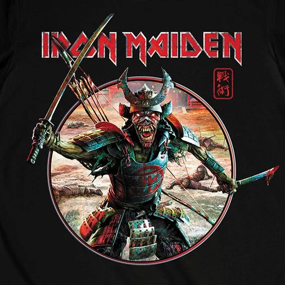 Iron Maiden Senjutsu Warrior Circle T-Shirt