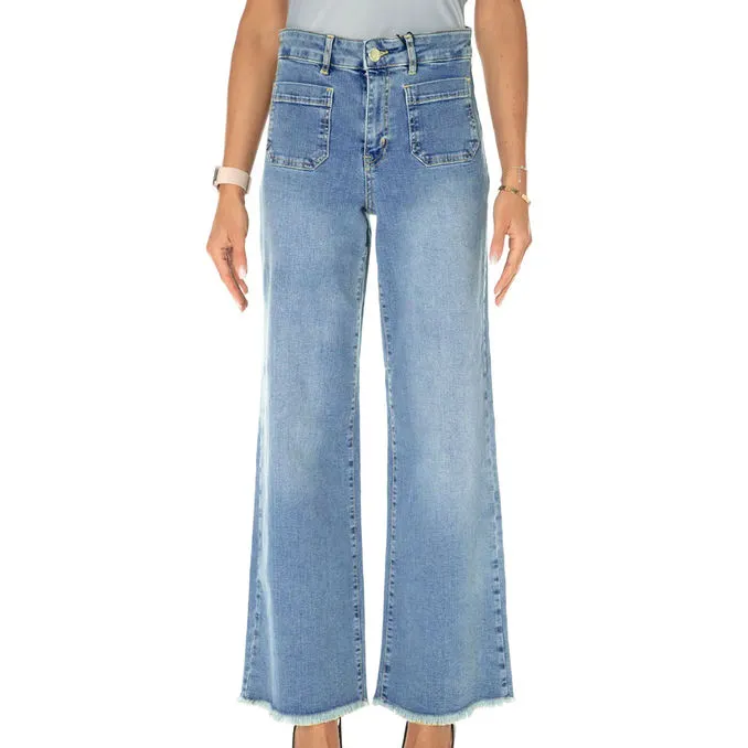 JEANS PALMA Woman Light Blue 