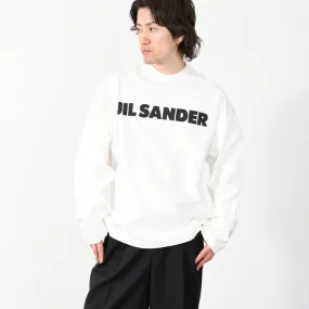 Jil Sander  |Crew Neck Long Sleeves Plain Cotton Long Sleeve T-shirt Logo