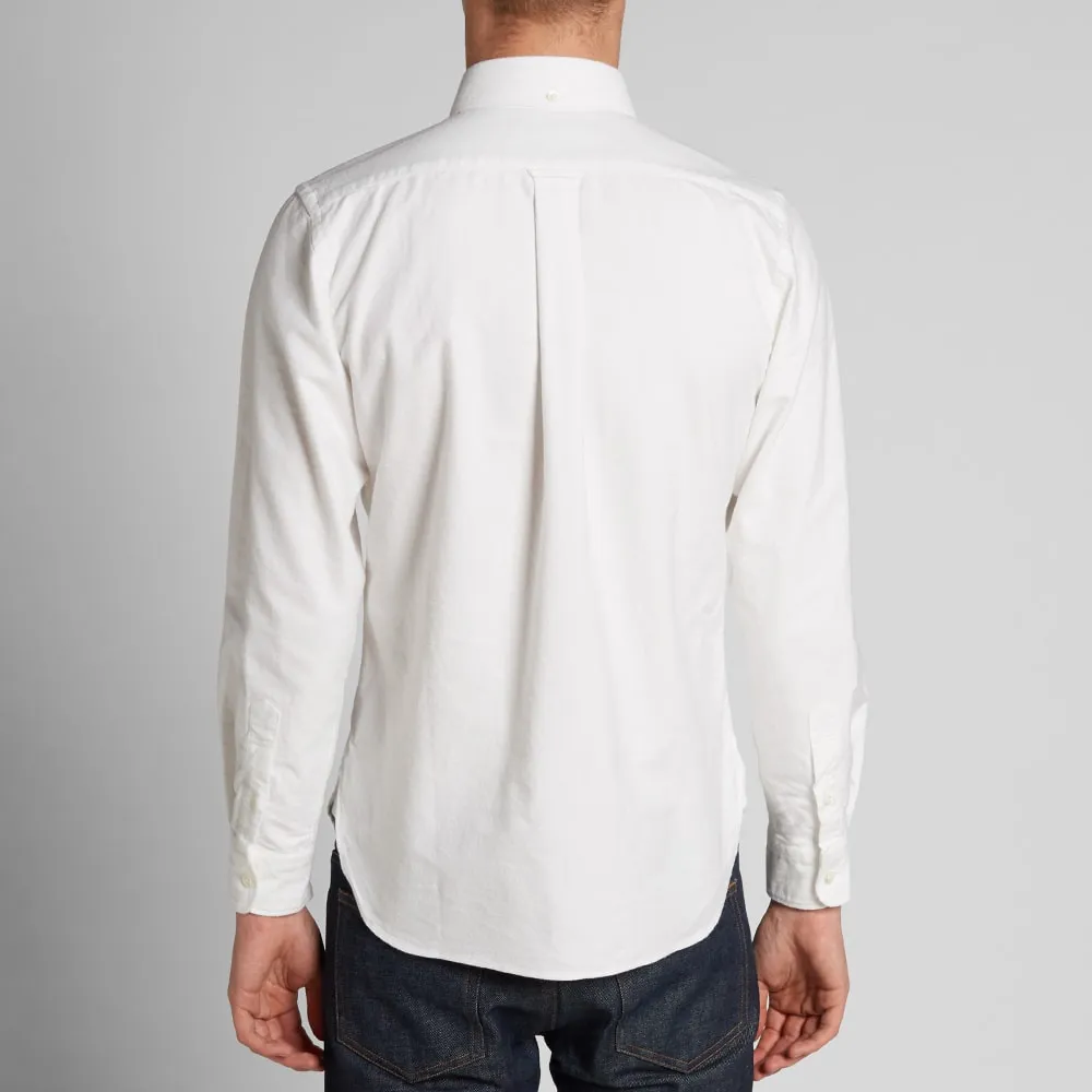 Journal Standard Button Down Brushed Oxford ShirtWhite