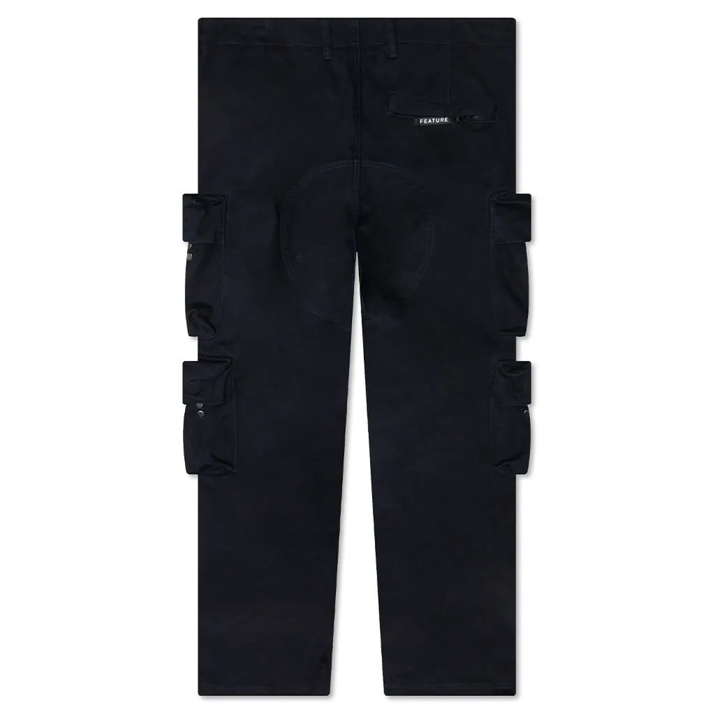 Keane Cargo Pants - Navy