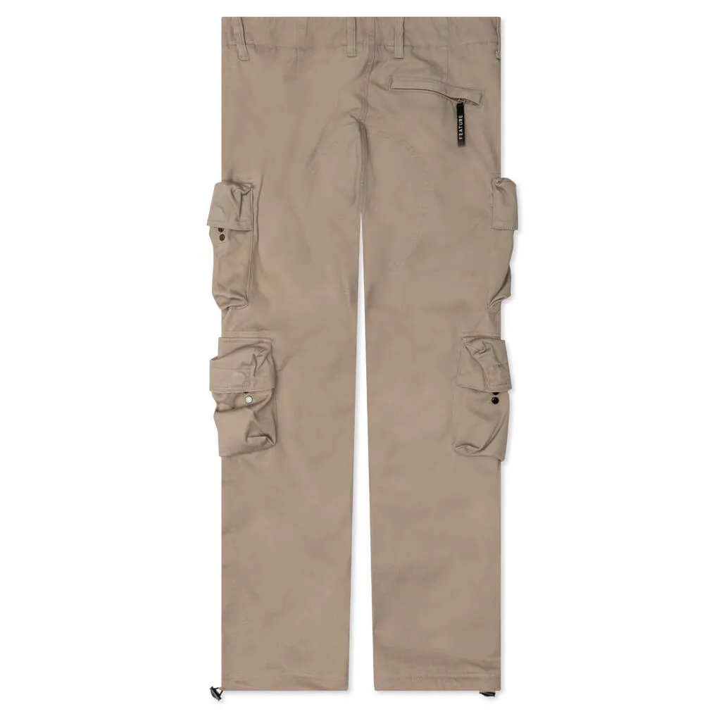 Keane Cargo Pants - Sand