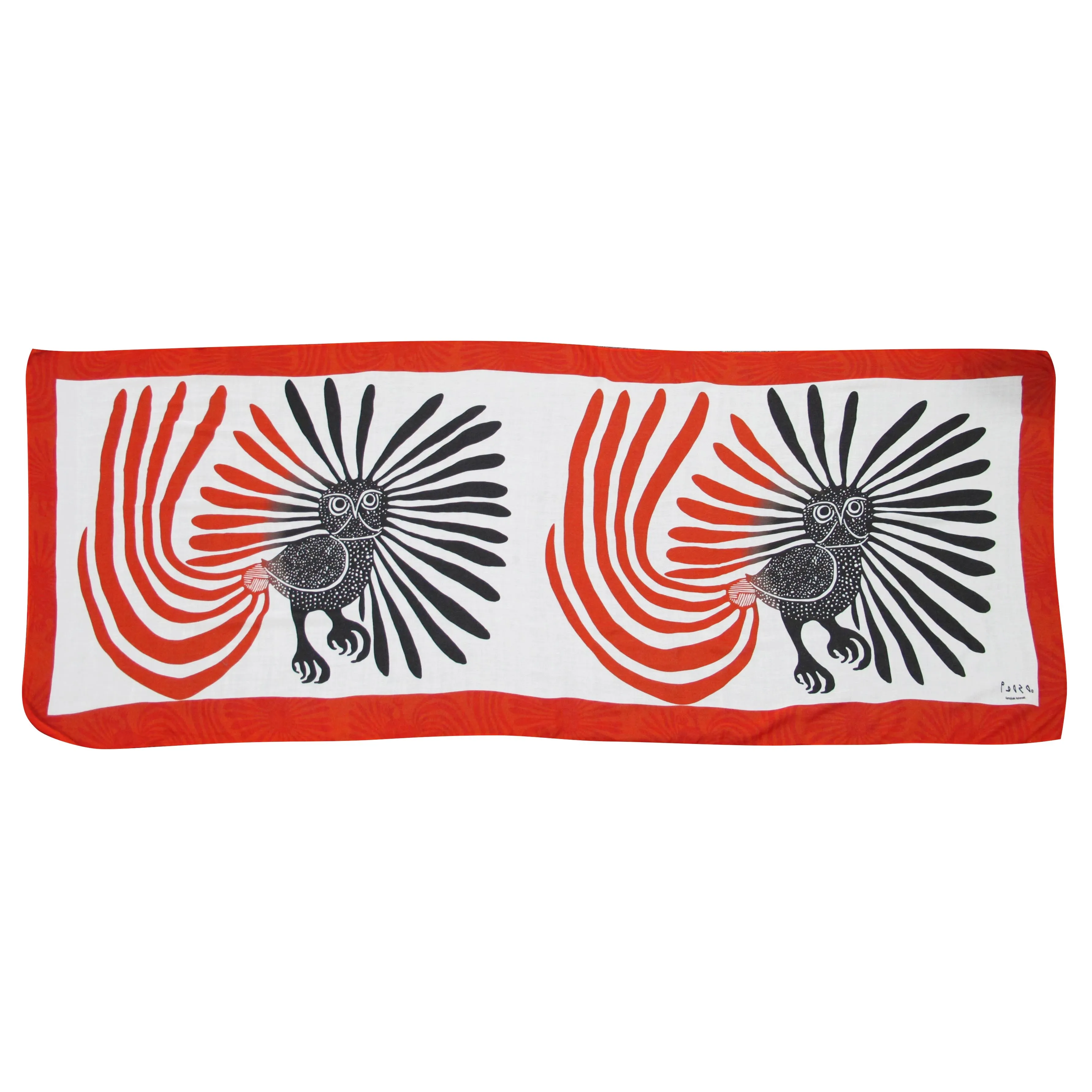 Kenojuak Ashevak Enchanted Owl Modal Scarf