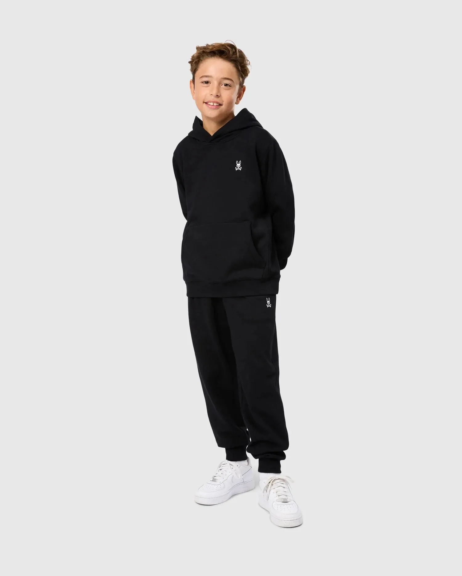 KIDS LEVY FLEECE HOODIE - B0H859D200