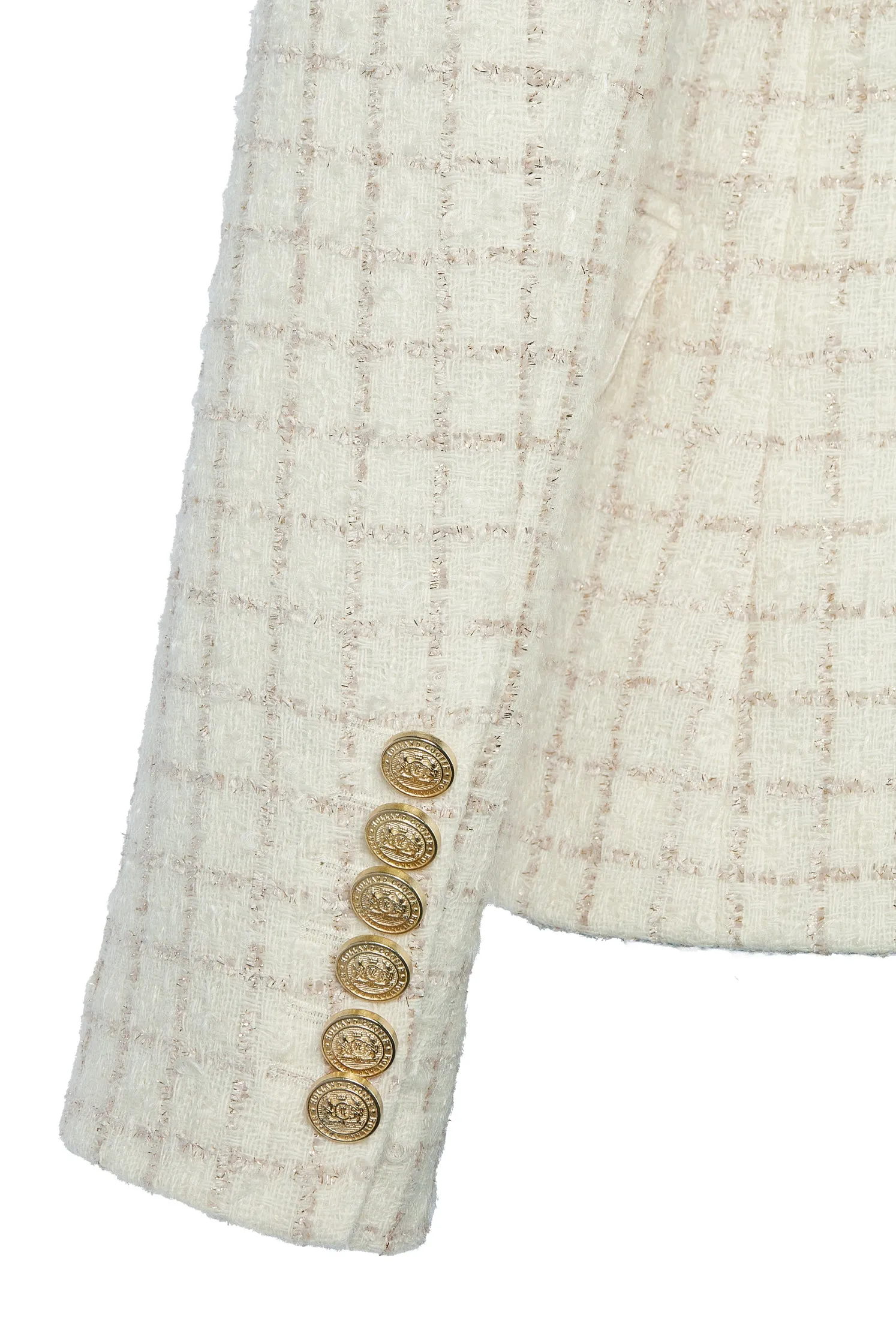 Knightsbridge Blazer (Ivory Sparkle Tweed)