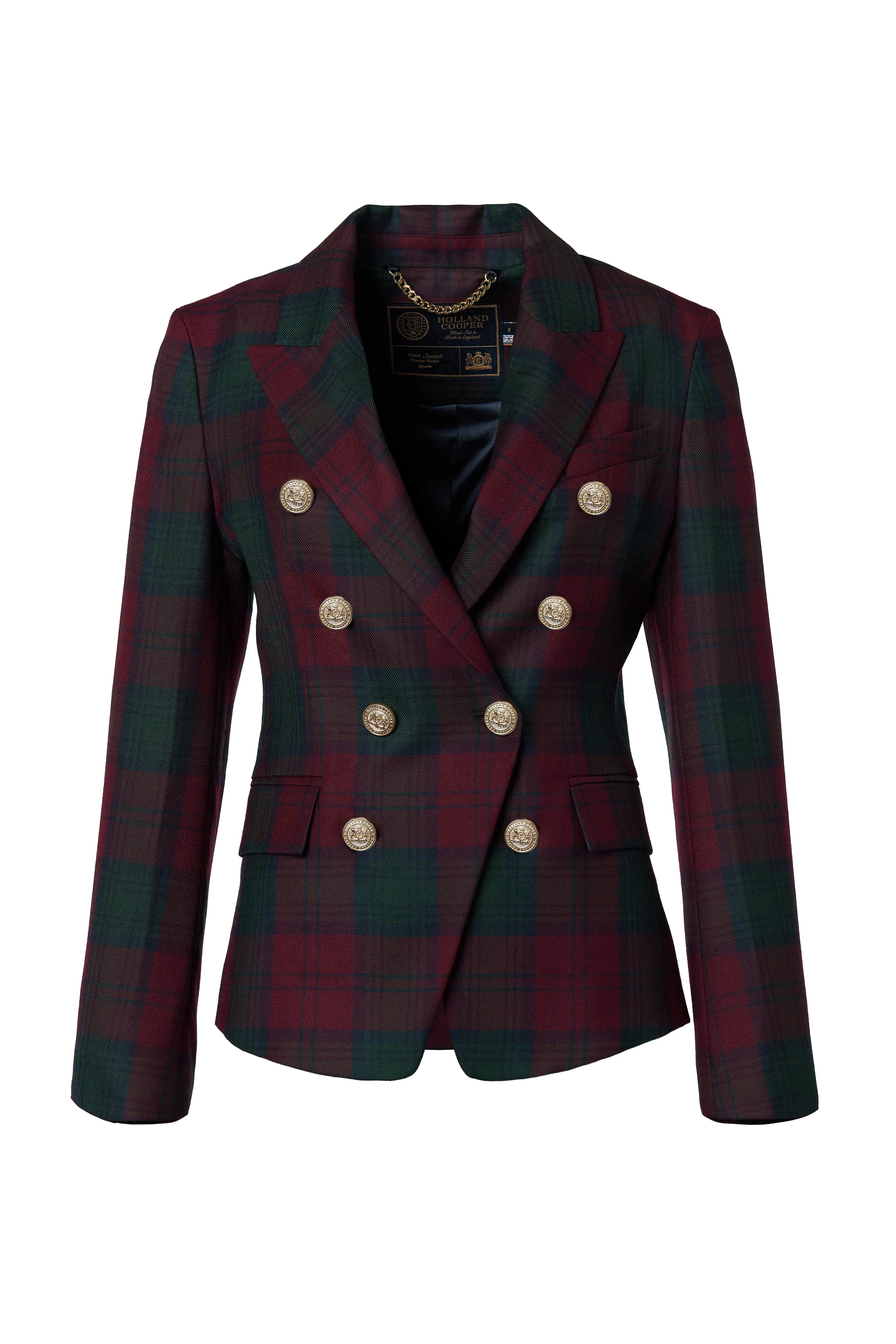 Knightsbridge Blazer (Mulberry Tartan)