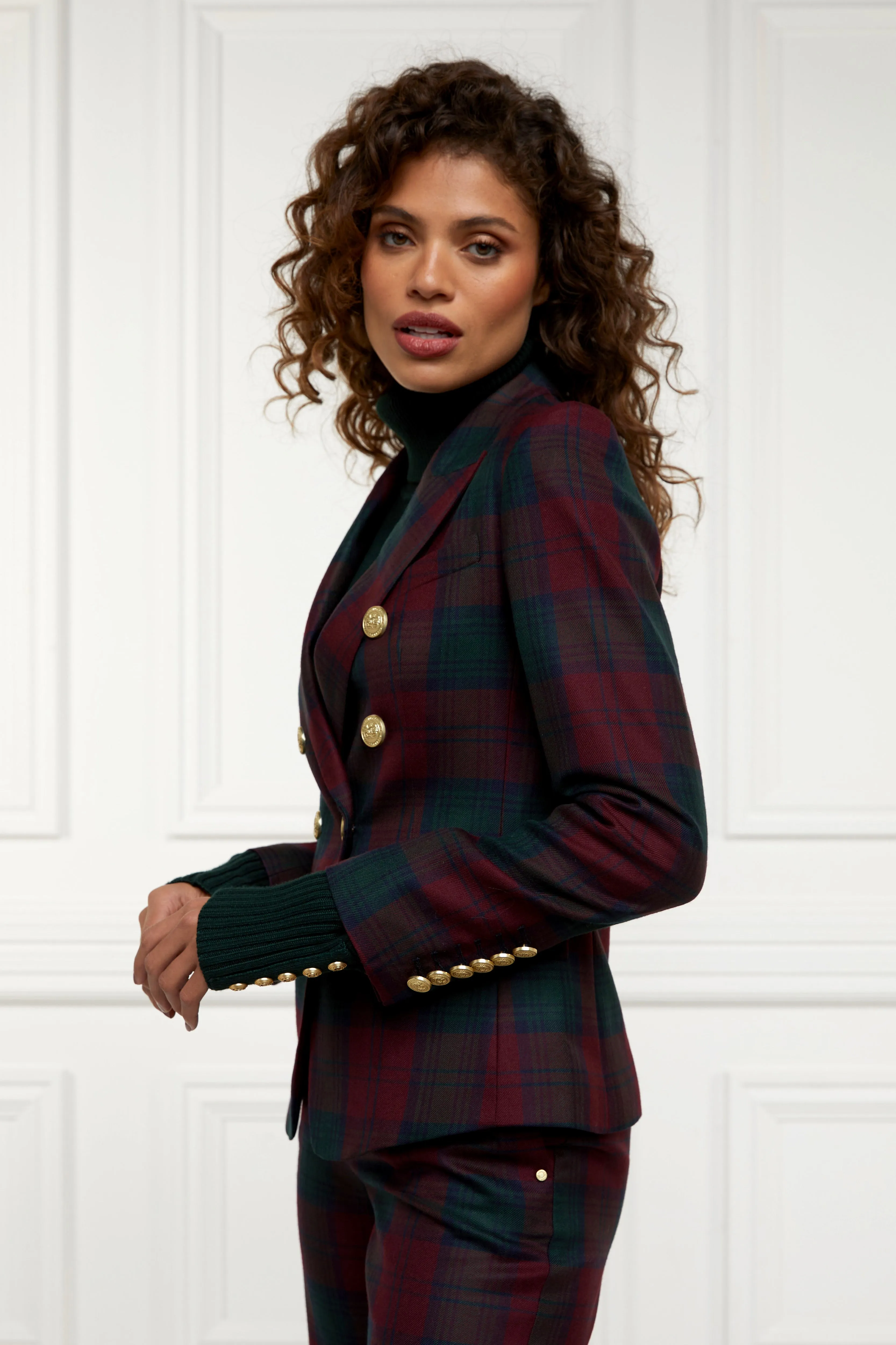 Knightsbridge Blazer (Mulberry Tartan)