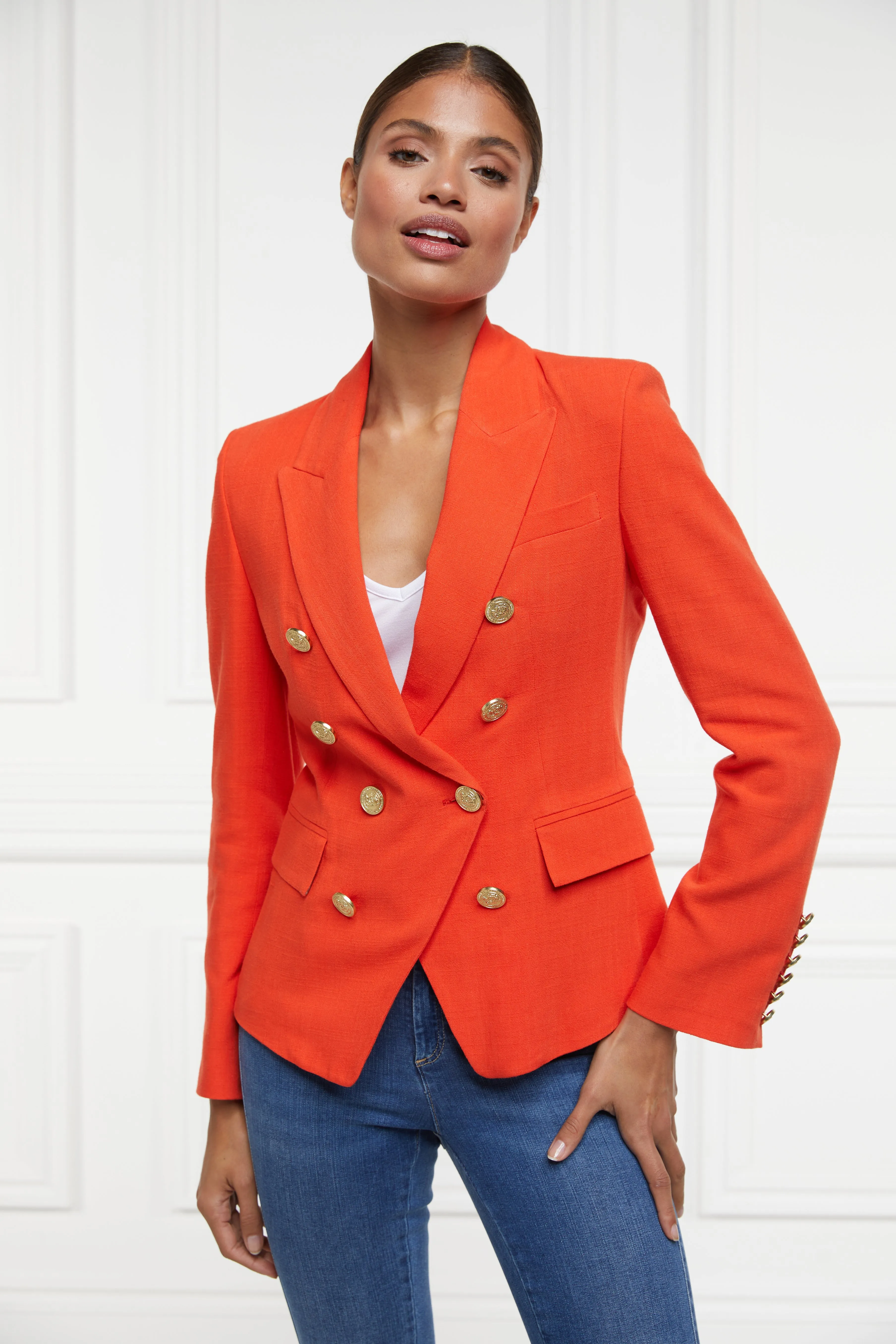 Knightsbridge Blazer (Neroli Linen)