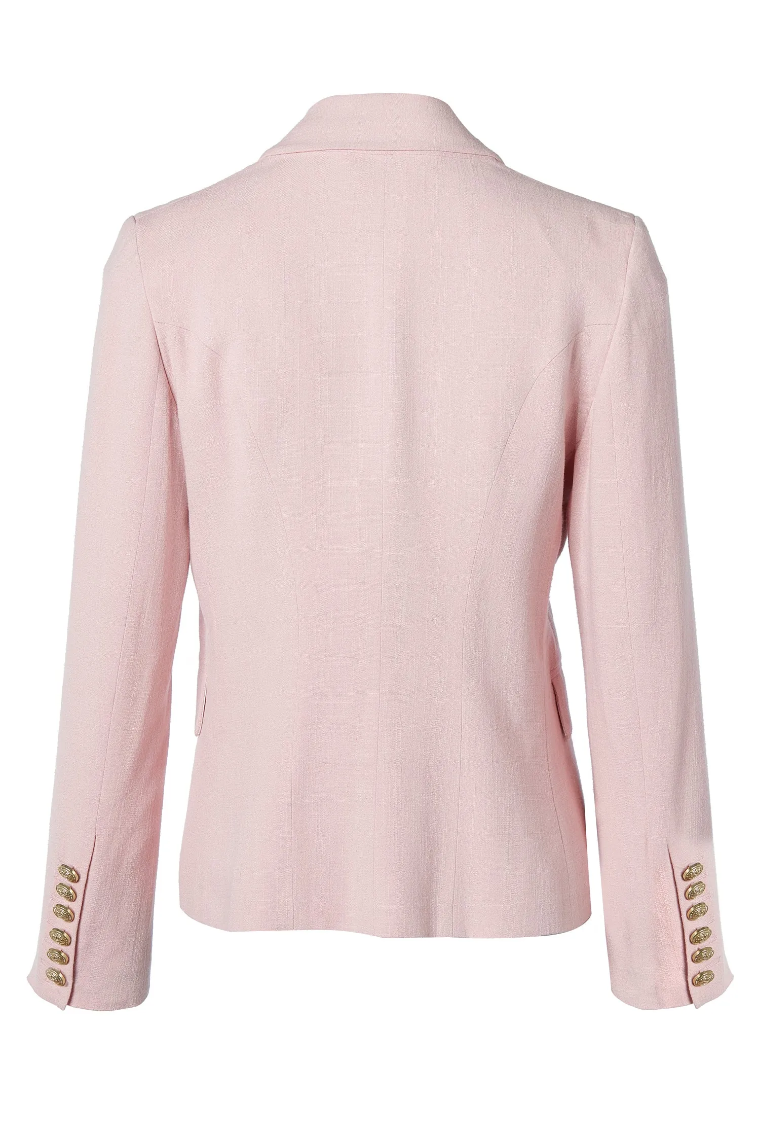 Knightsbridge Blazer (Pink Linen)