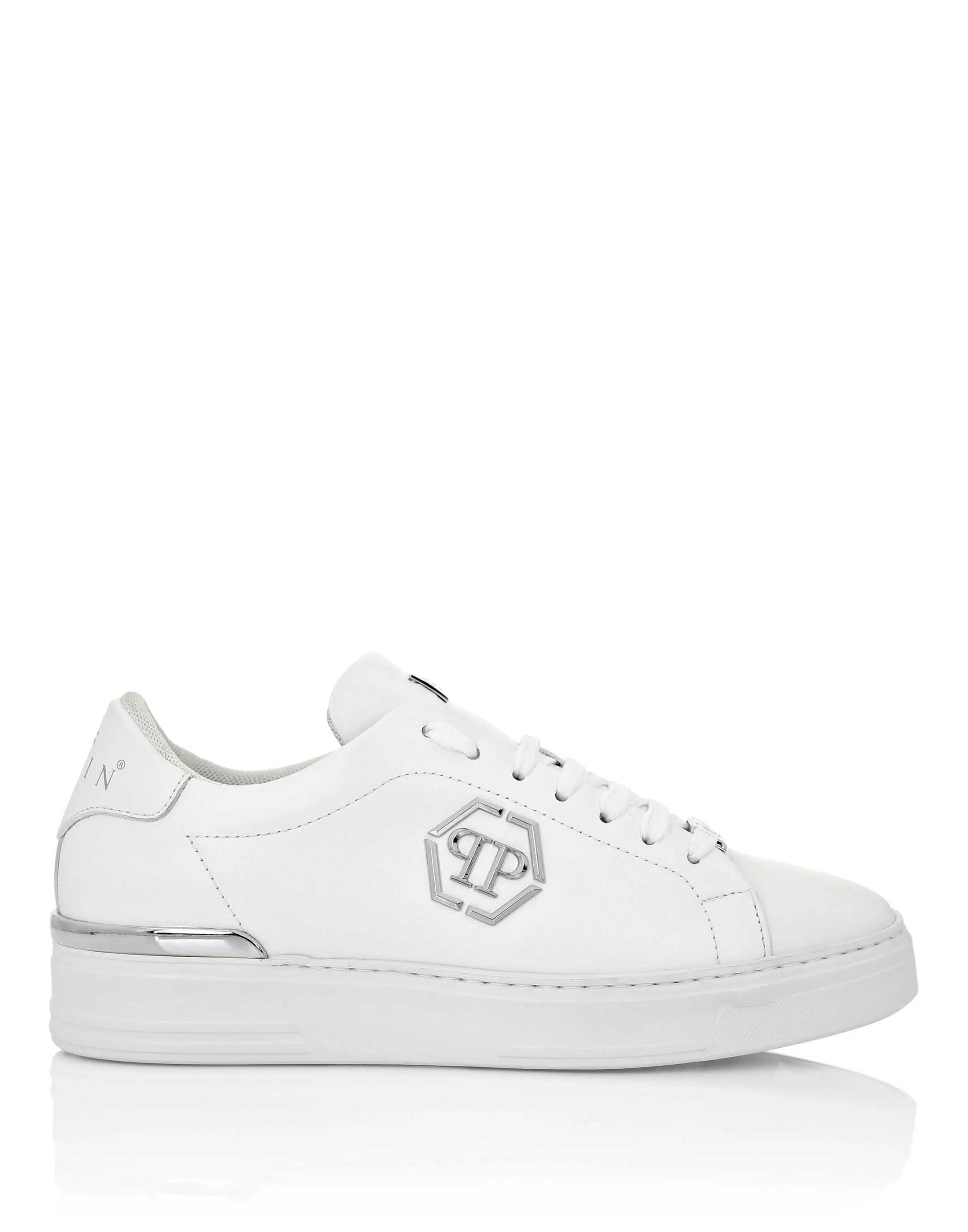 Leather Lo-Top Sneaker Hexagon