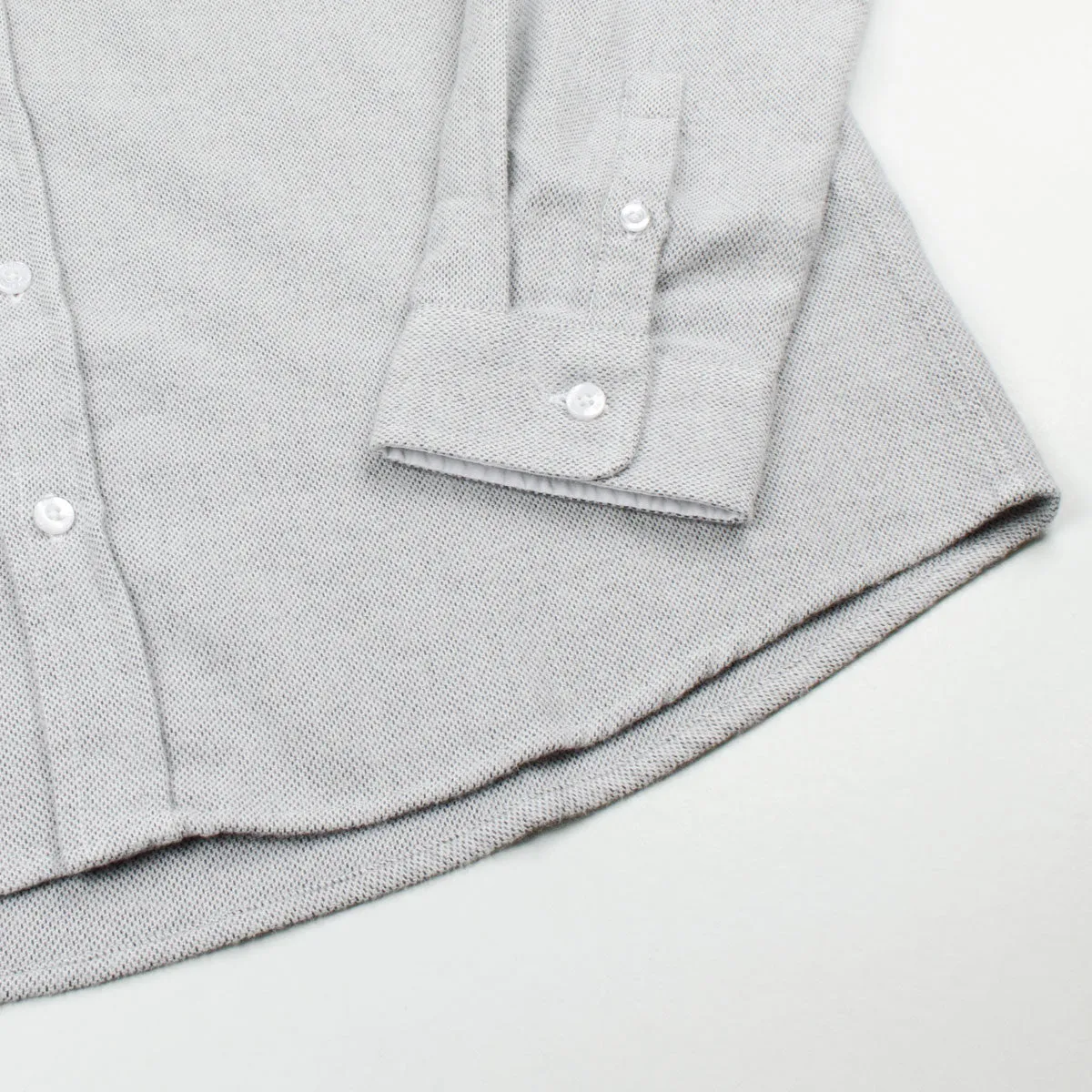 Libertine-Libertine - Hunter Shirt Mountain - Light Grey