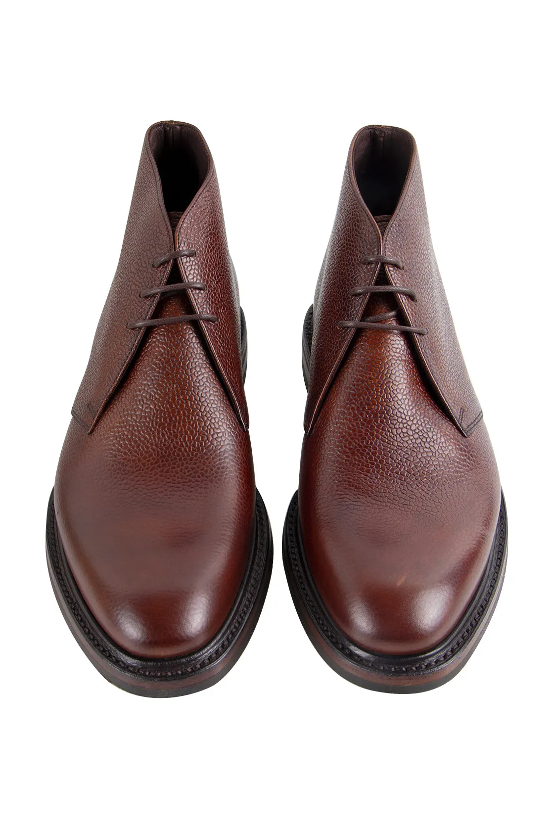 Loake Lytham Lace Leather Boot Oxblood