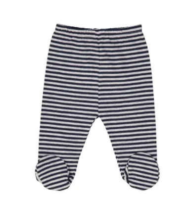 Louis Louise- Bouchon Leggings- Marled Navy Stripes