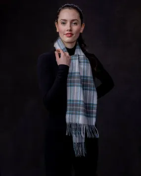 Luxury Lambswool Scarf (Stewart Blue Dress)