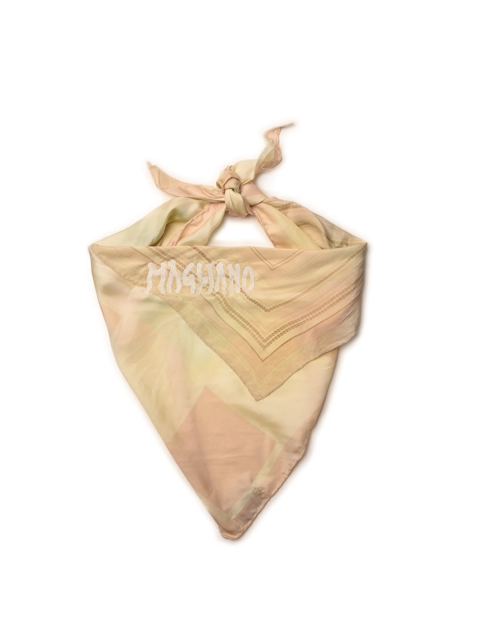 Magliano Silk Scout Scarf Off White