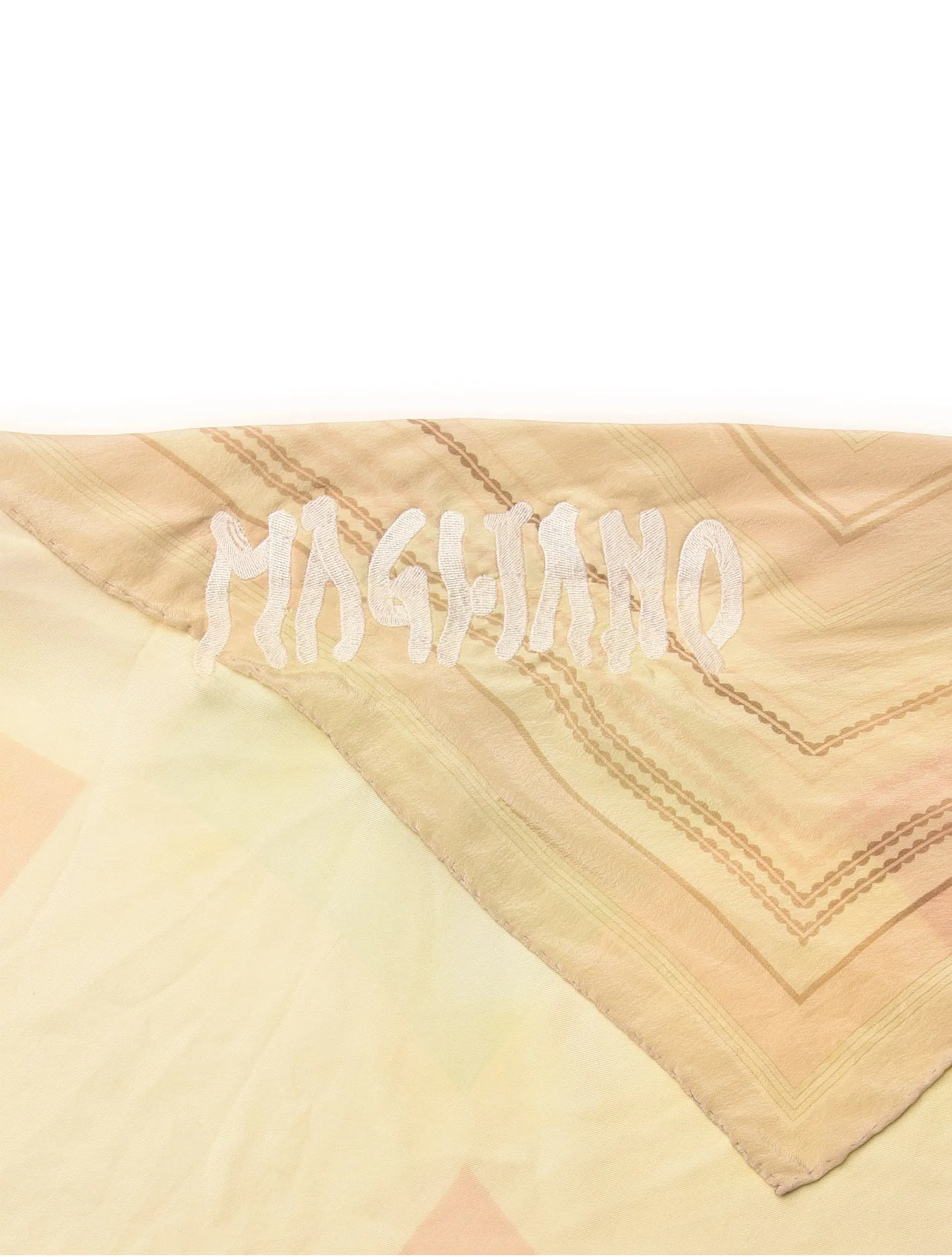 Magliano Silk Scout Scarf Off White