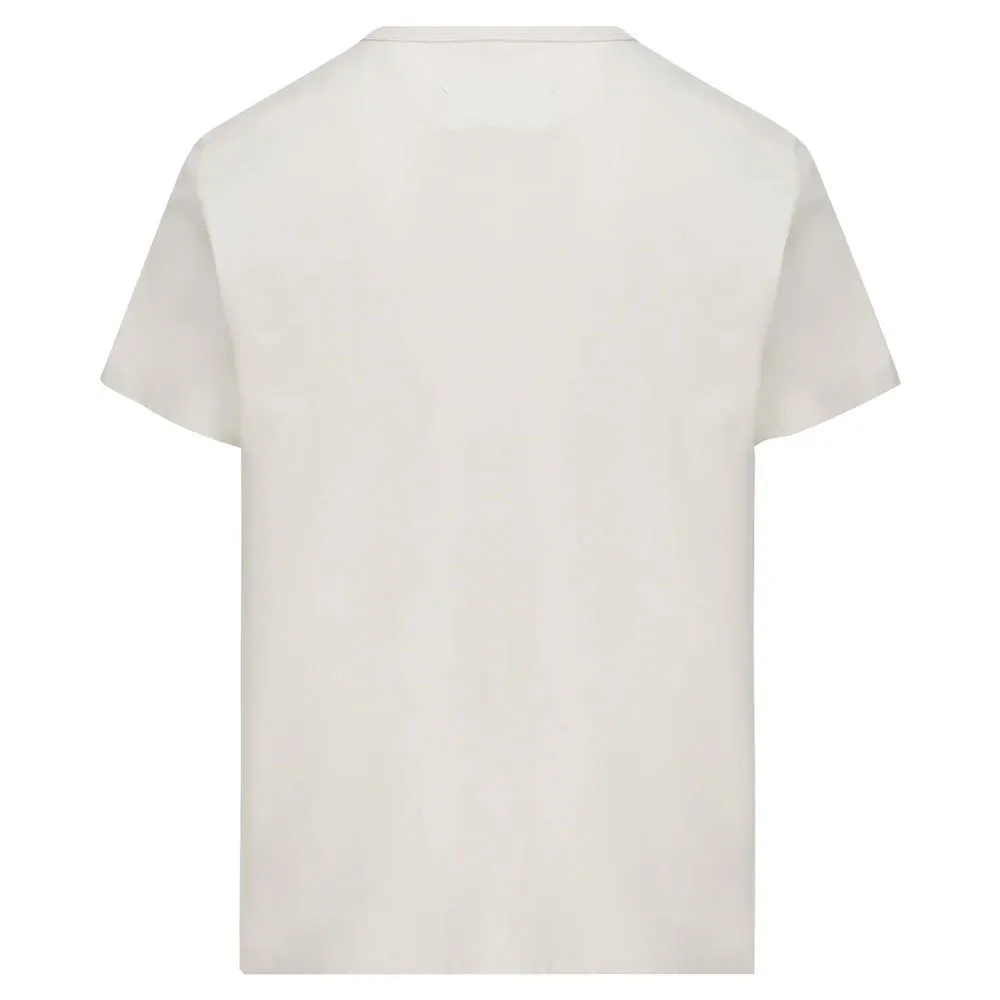 Maison Margiela  |Crew Neck Pullovers Plain Cotton Short Sleeves Logo