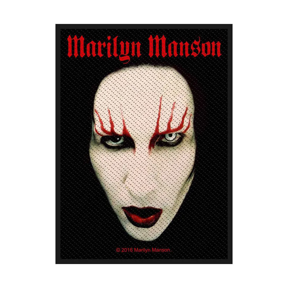 Marilyn Manson Face Patch