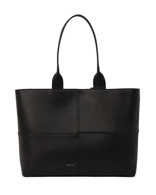 MATT & NAT Tristan Arbor Vegan Tote Bag - Black