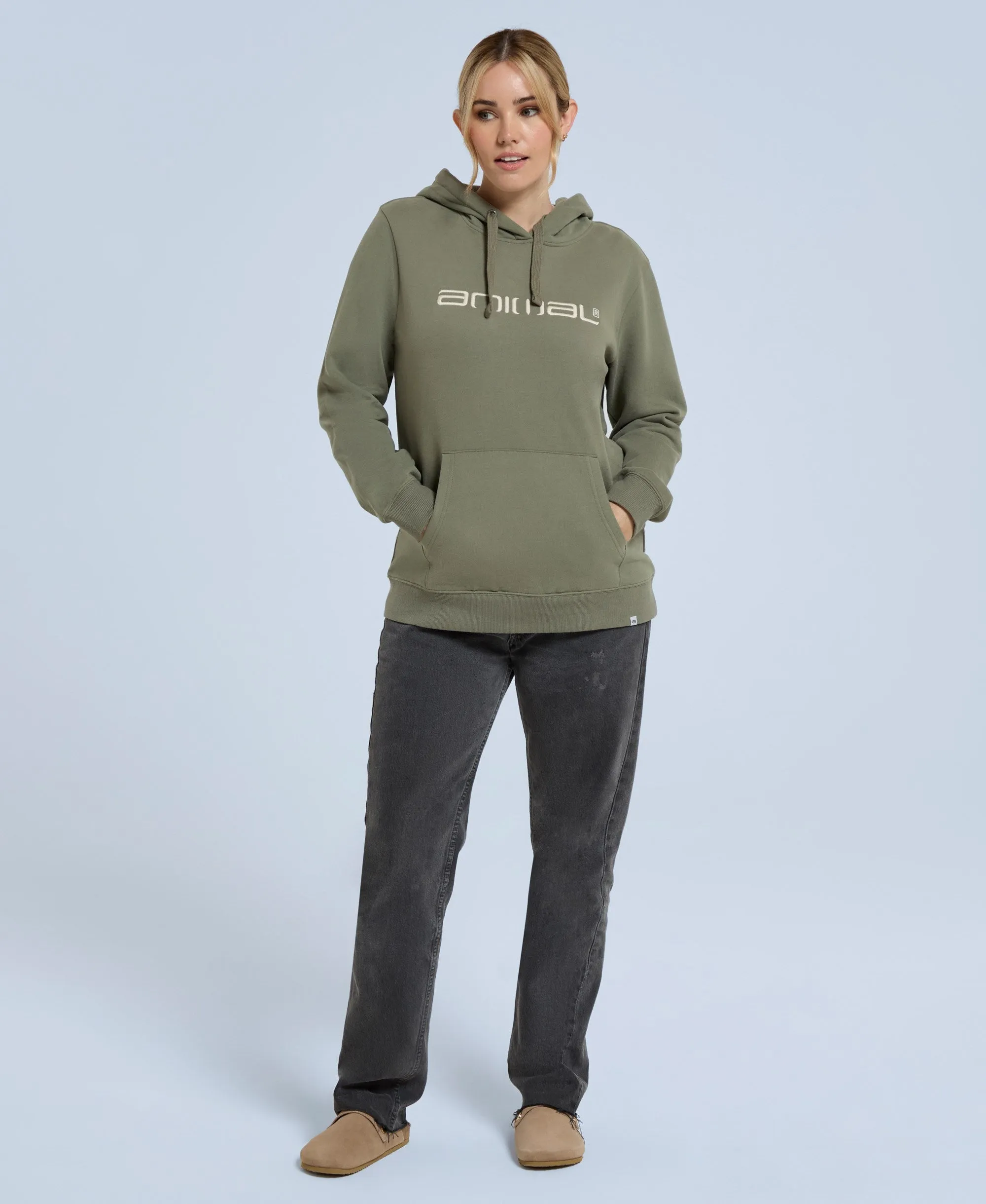 Maya Womens Hoodie - Khaki