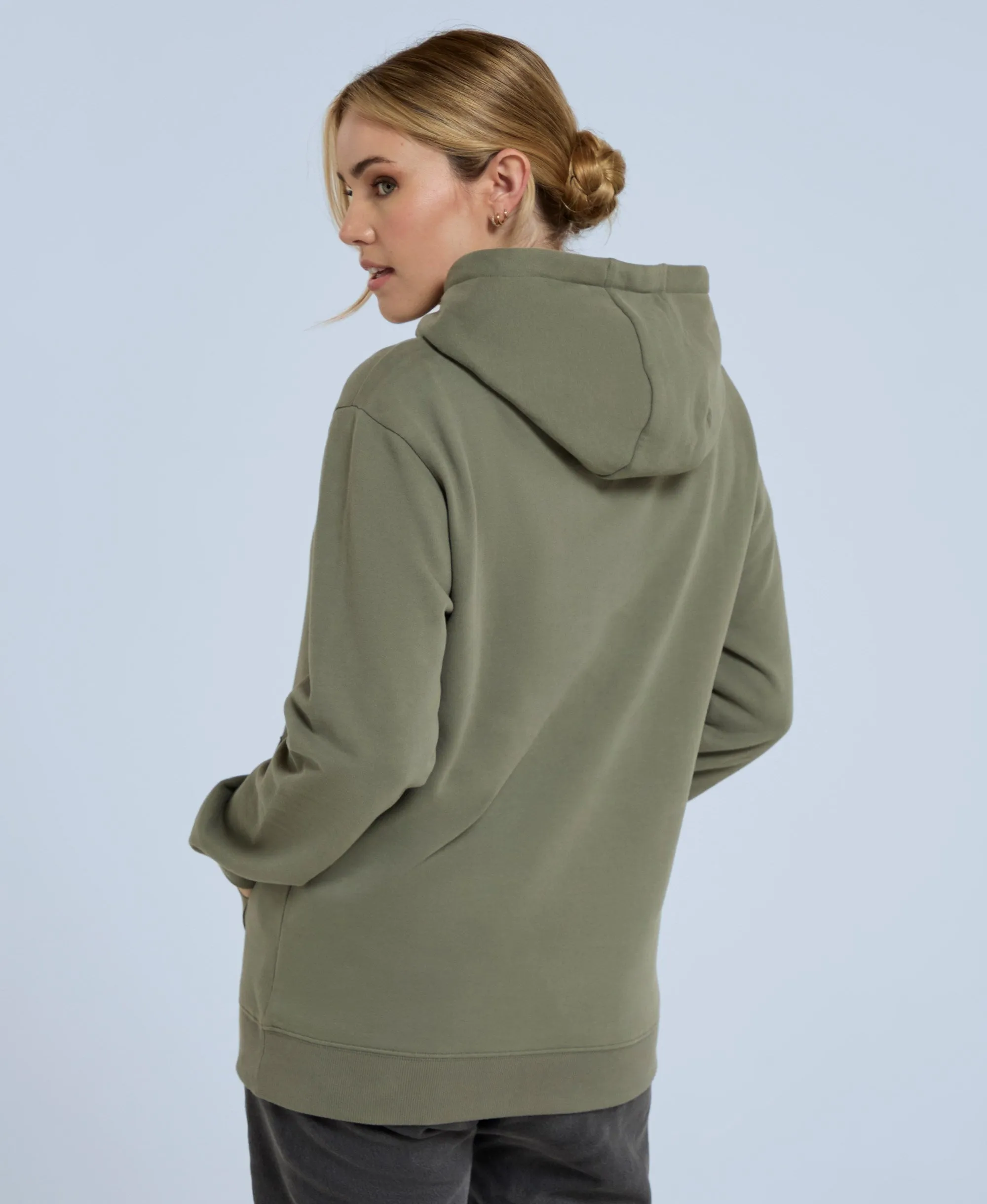 Maya Womens Hoodie - Khaki