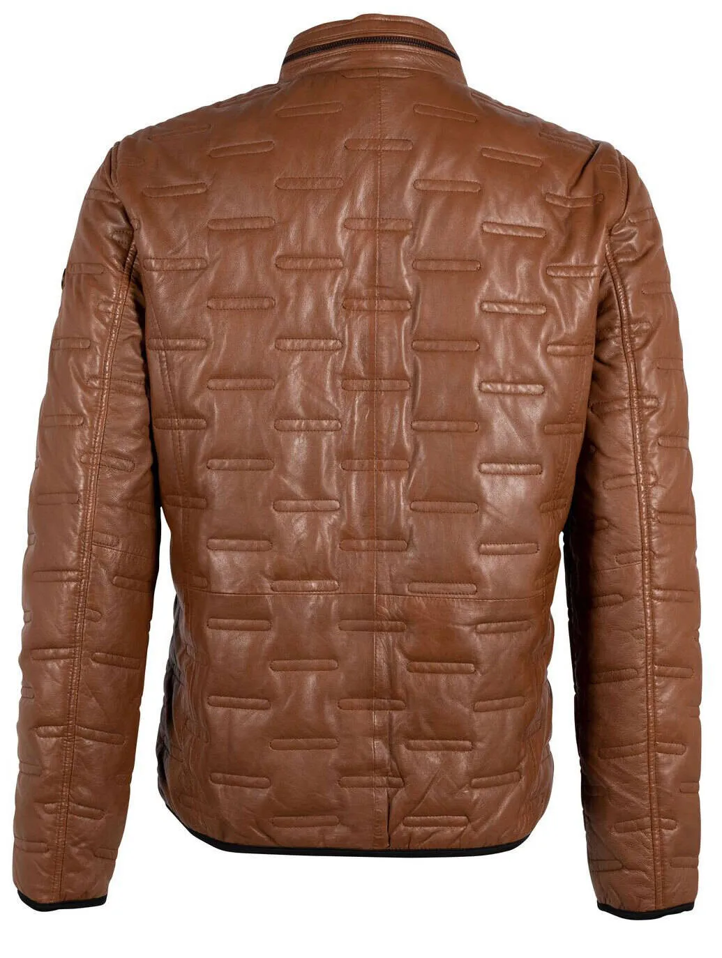 Men's cognac \calep\ down jacket