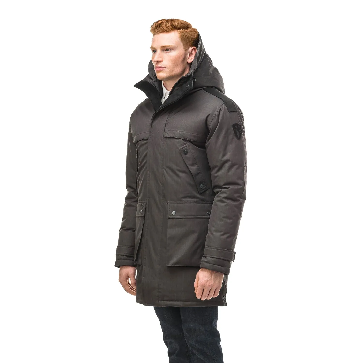 Men's Nobis Yatesy-NF Long Parka Steel Grey