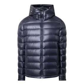 MONCLER Besines Short Down Jacket - Navy