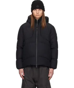 Moncler Navy Peller Down Jacket