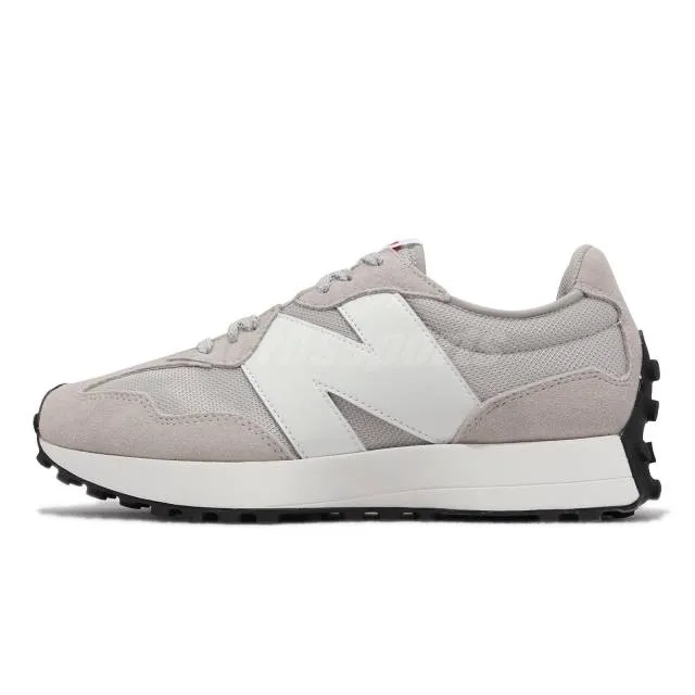 New balance 327 nb grey white men unisex casual lifestyle shoes ms327cgw-d