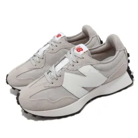 New balance 327 nb grey white men unisex casual lifestyle shoes ms327cgw-d