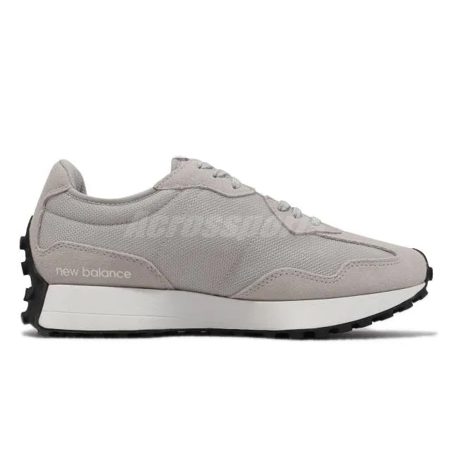 New balance 327 nb grey white men unisex casual lifestyle shoes ms327cgw-d