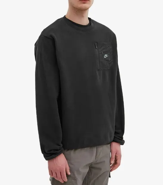 Nike  |Crew Neck Pullovers Long Sleeves Plain Logo Sweatshirts