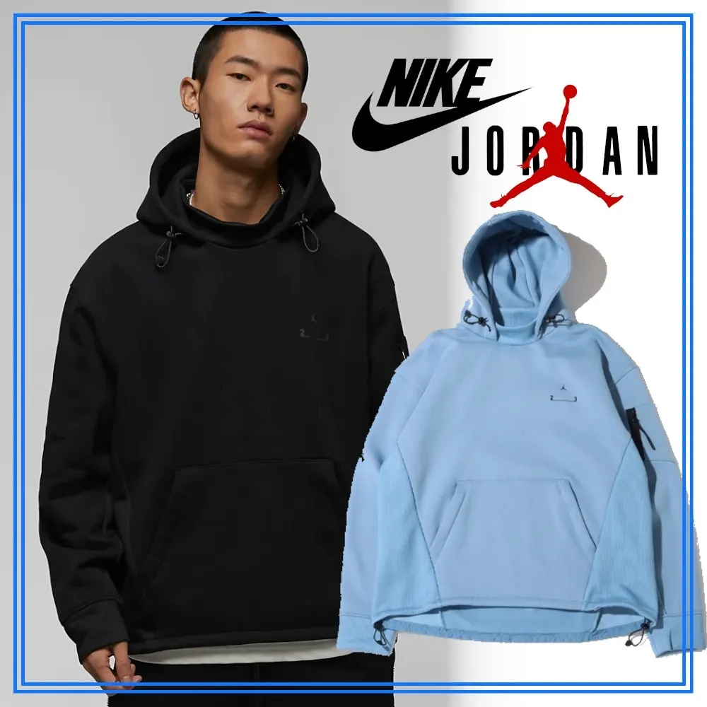 Nike  |Pullovers Unisex Street Style Long Sleeves Plain Cotton Logo