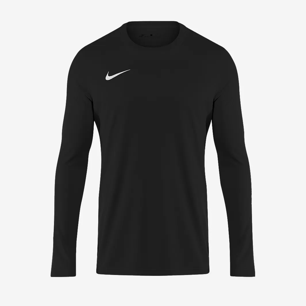 Nike  |U-Neck Long Sleeves Plain Long Sleeve T-shirt Logo