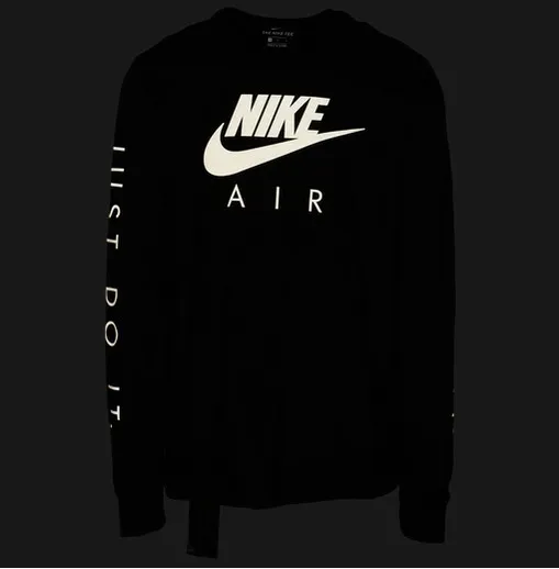 Nike  |Unisex Street Style Long Sleeves Long Sleeve T-shirt Logo