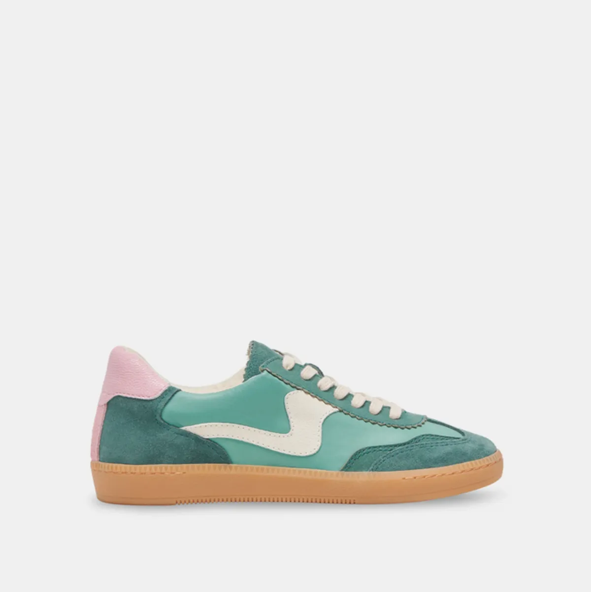 Notice Suede Sneaker - Green Multi