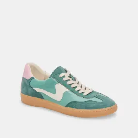 Notice Suede Sneaker - Green Multi