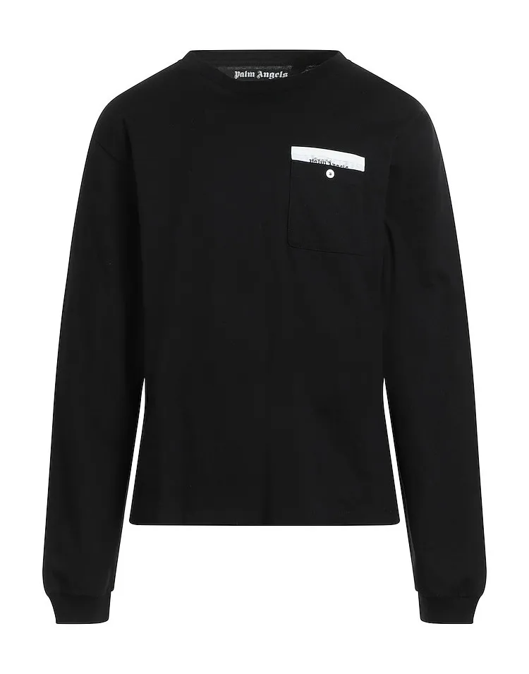 Palm Angels  |Street Style Long Sleeves Long Sleeve T-shirt Logo