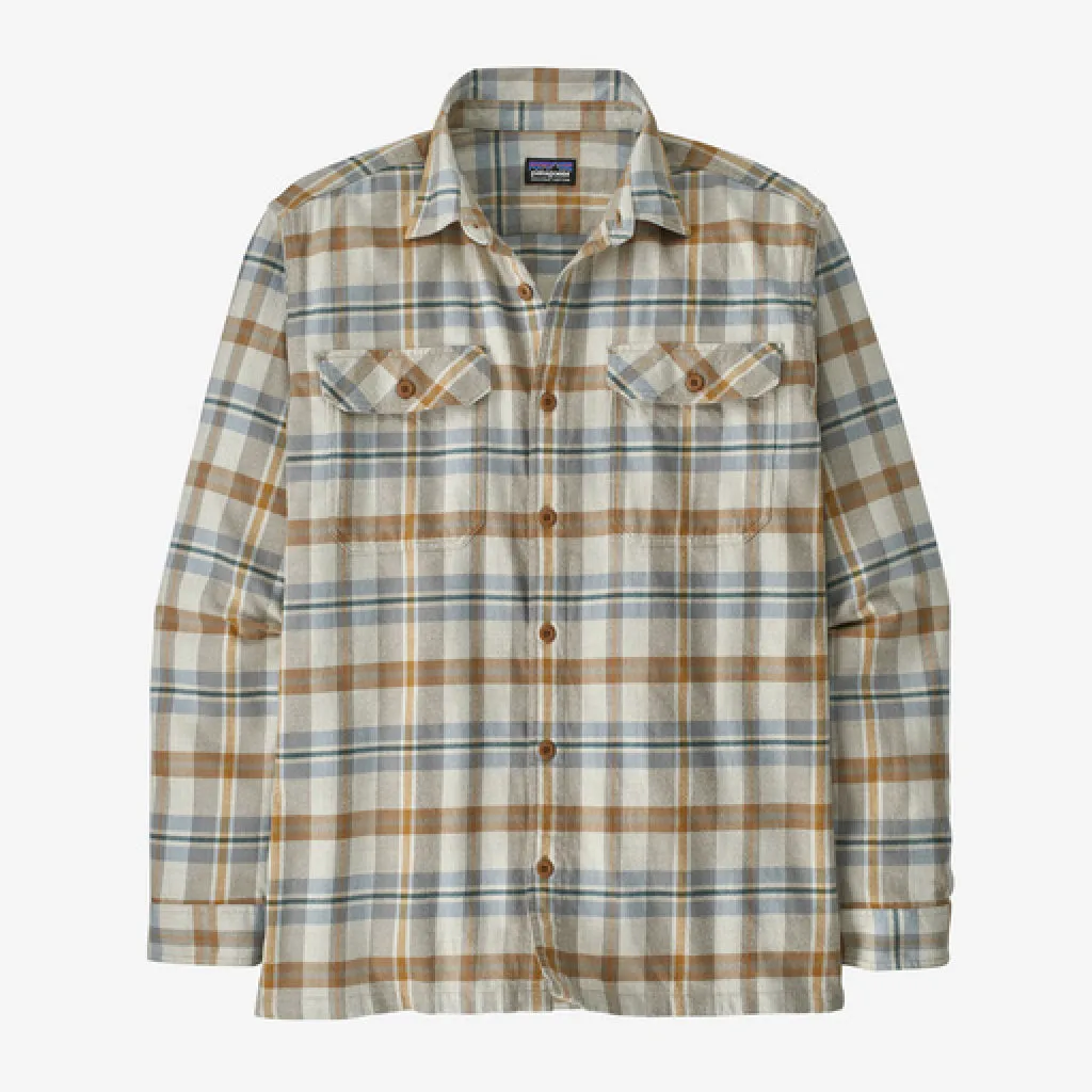 Patagonia Men's L/S Organic Cotton Midweight Fjord Flannel Shirt