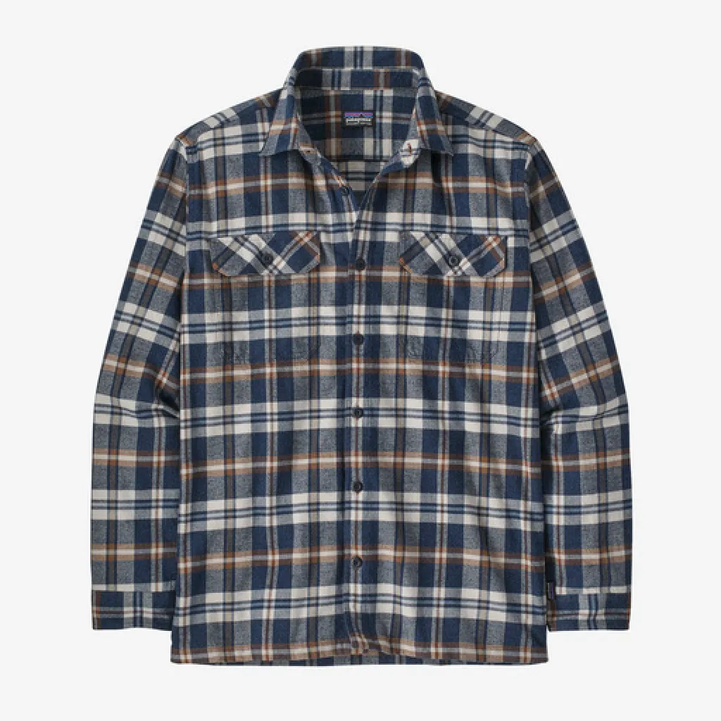 Patagonia Men's L/S Organic Cotton Midweight Fjord Flannel Shirt