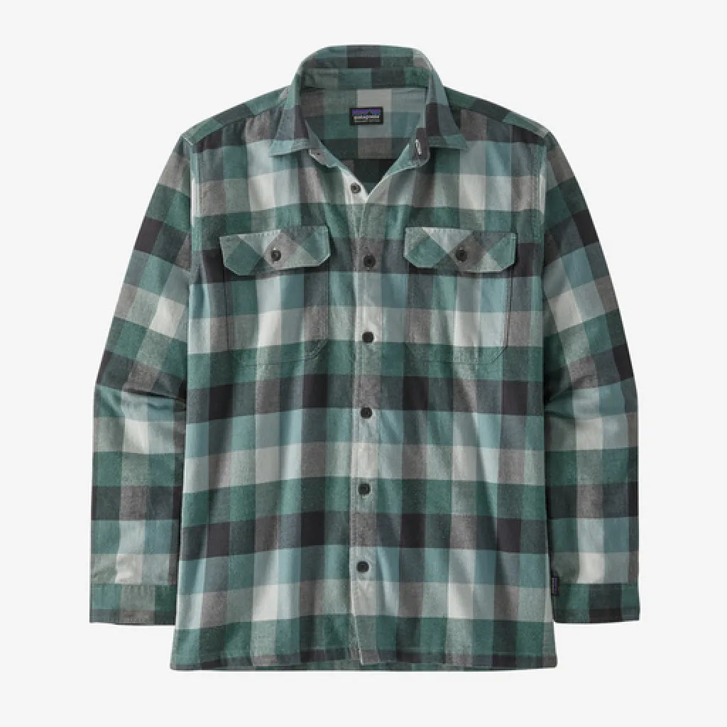 Patagonia Men's L/S Organic Cotton Midweight Fjord Flannel Shirt