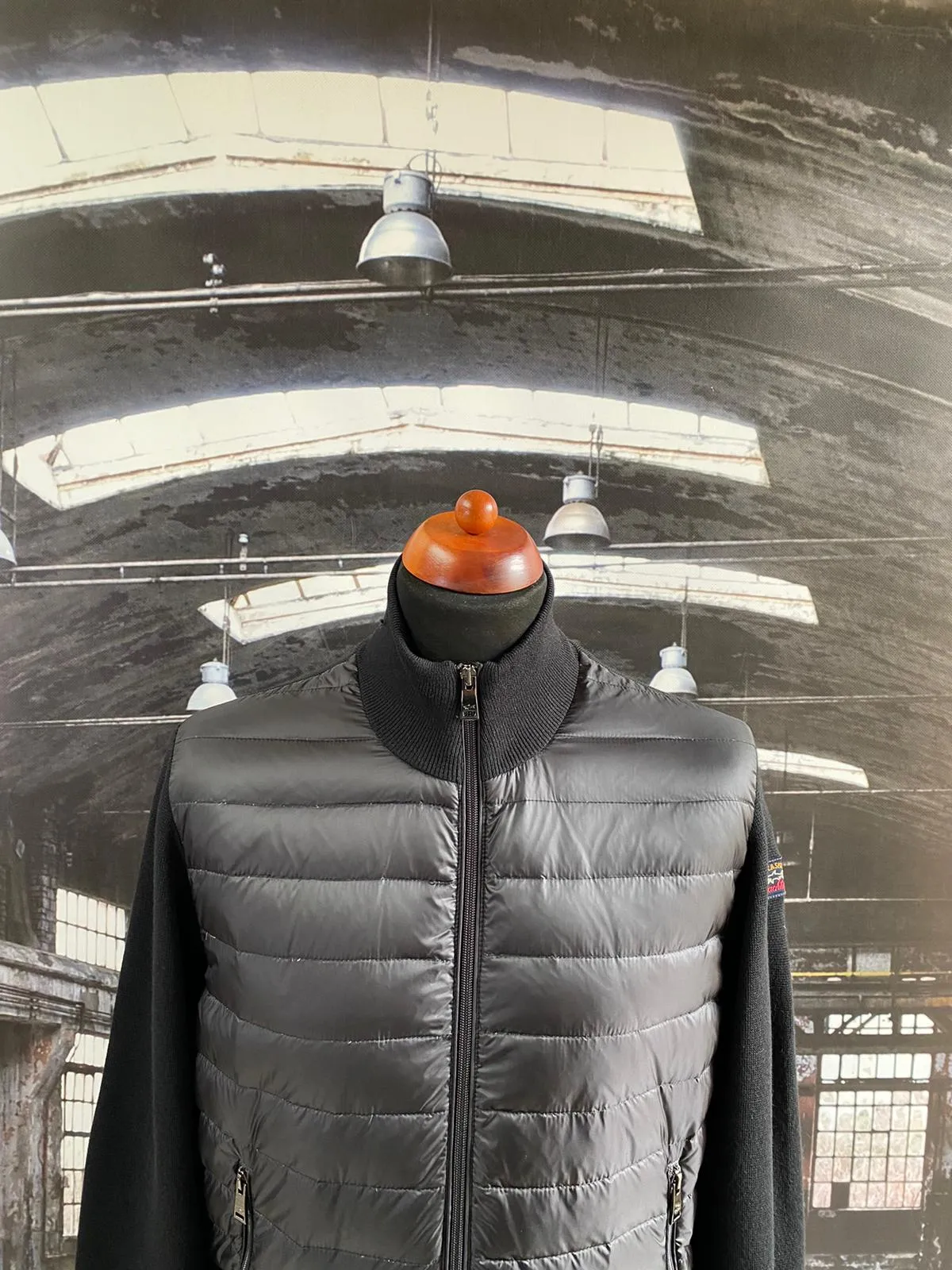 PAUL & SHARK GOOSE DOWN FULL ZIP KNIT