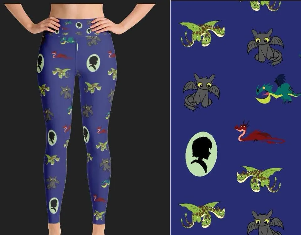 Pet Dragon Soft Leggings