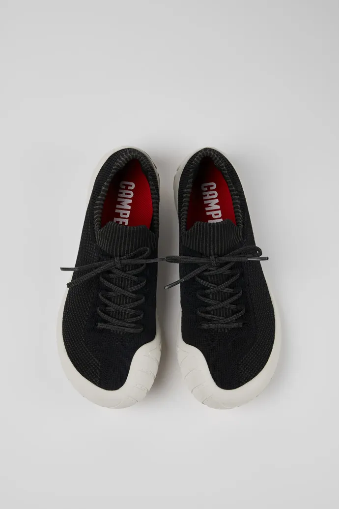 Peu Path Black Textile Sneaker for Men